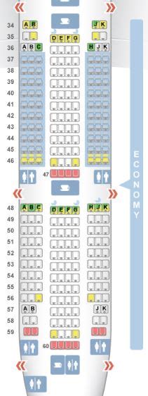 nz104 seat map